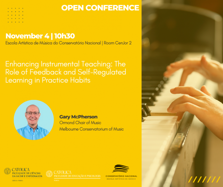 Open Conference Gary McPherson 4 nov