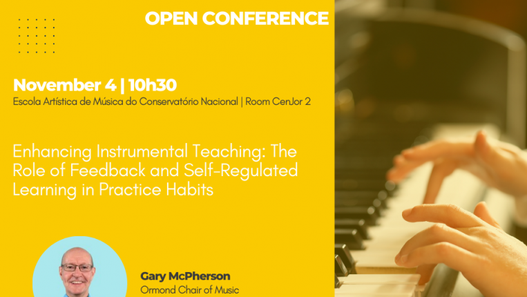 Open Conference Gary McPherson 4 nov